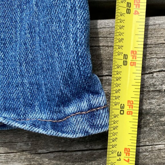 LEVI'S 515 BOOT CUT Womens Blue JEANS Size 10M ( 32 x 30.5 ) - Picture 14 of 16